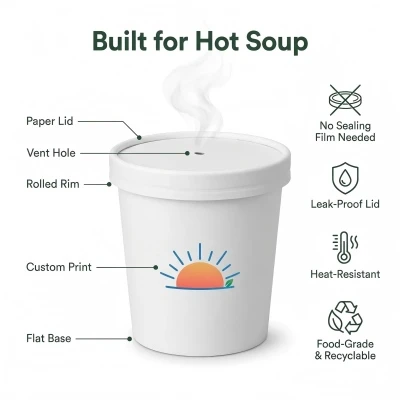 Soup Cup Structure